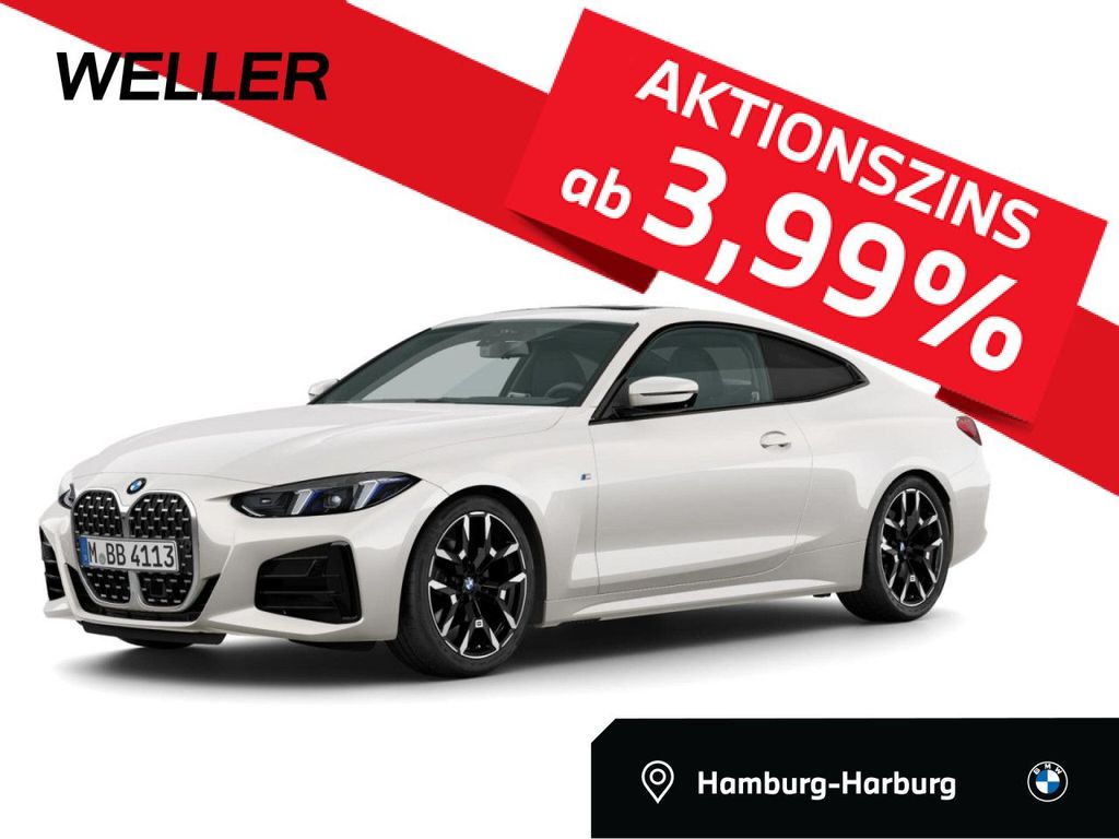 BMW 430i xDr Coupe M SPORT LivePr,GSD,Lea.Anz.458,-