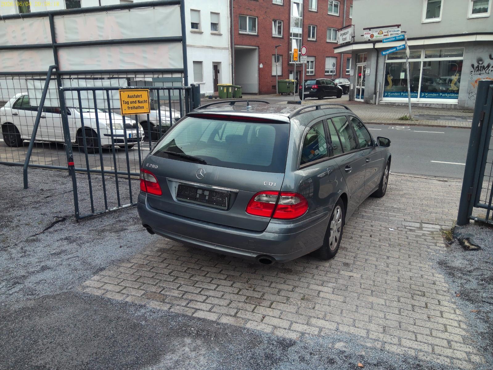 Mercedes-Benz E280 2008 — engine 2.987 cm³, 190 HP (140kW)