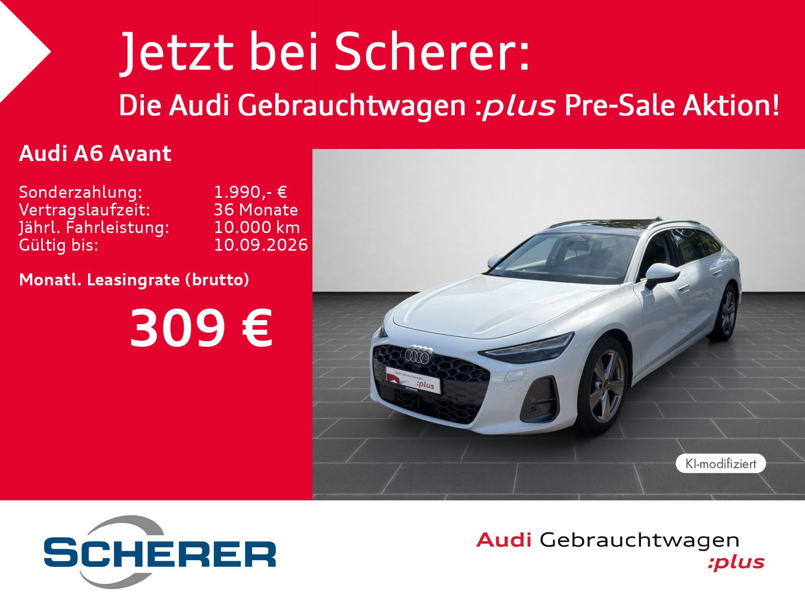Audi A6 Avant TDI S tronic MATRIX AHK 360° PANO
