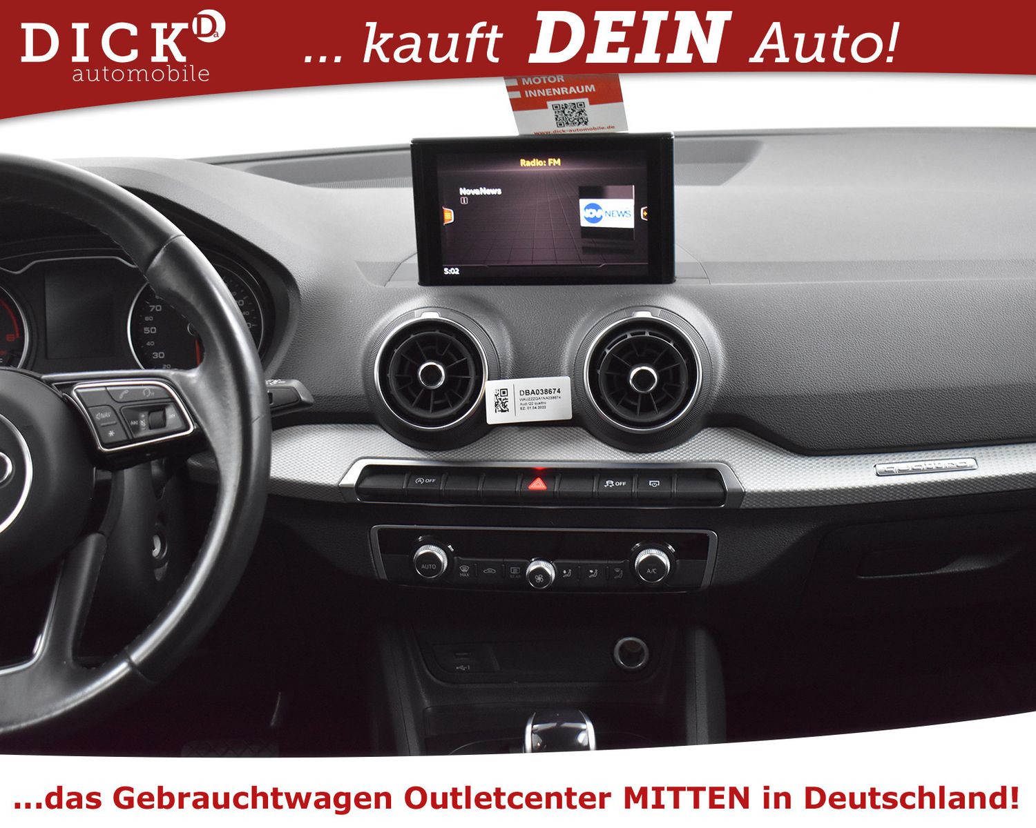AUDI Q2 35d Quatt S-Tr. >LED+KLIMAUT+MFL+APS+DAB+ACC - Image 14
