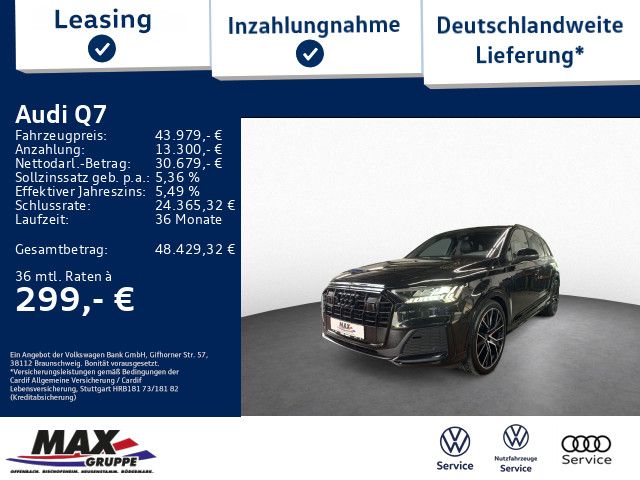 Q7 50 TDI S-LINE QUATTRO MATRIX+KAMERA+AHK+DCP+A