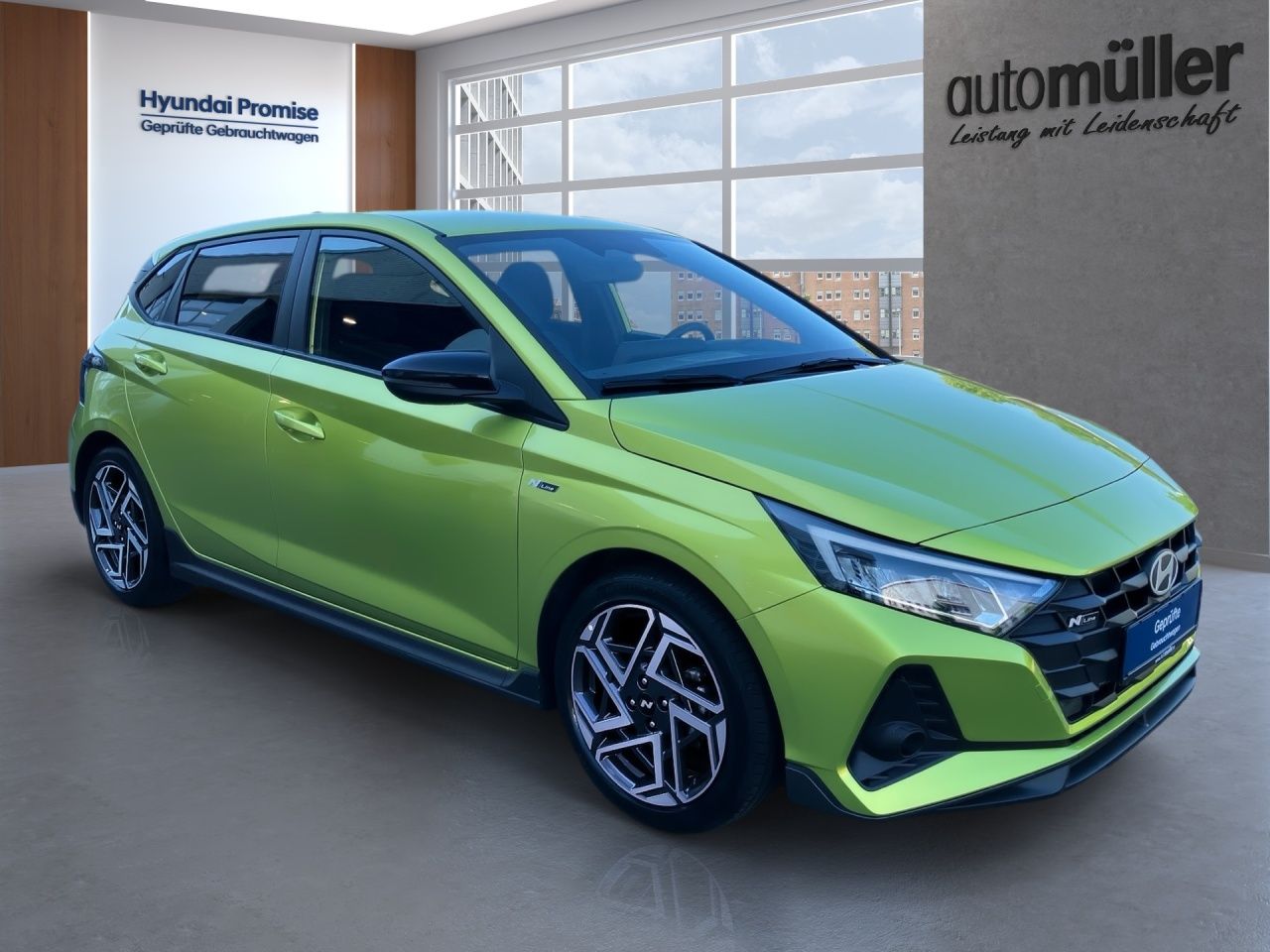 Fahrzeugabbildung Hyundai i20 N-LINE LED*KAMERA*NAVI*CARPL*TEMP*SPURH*USB*