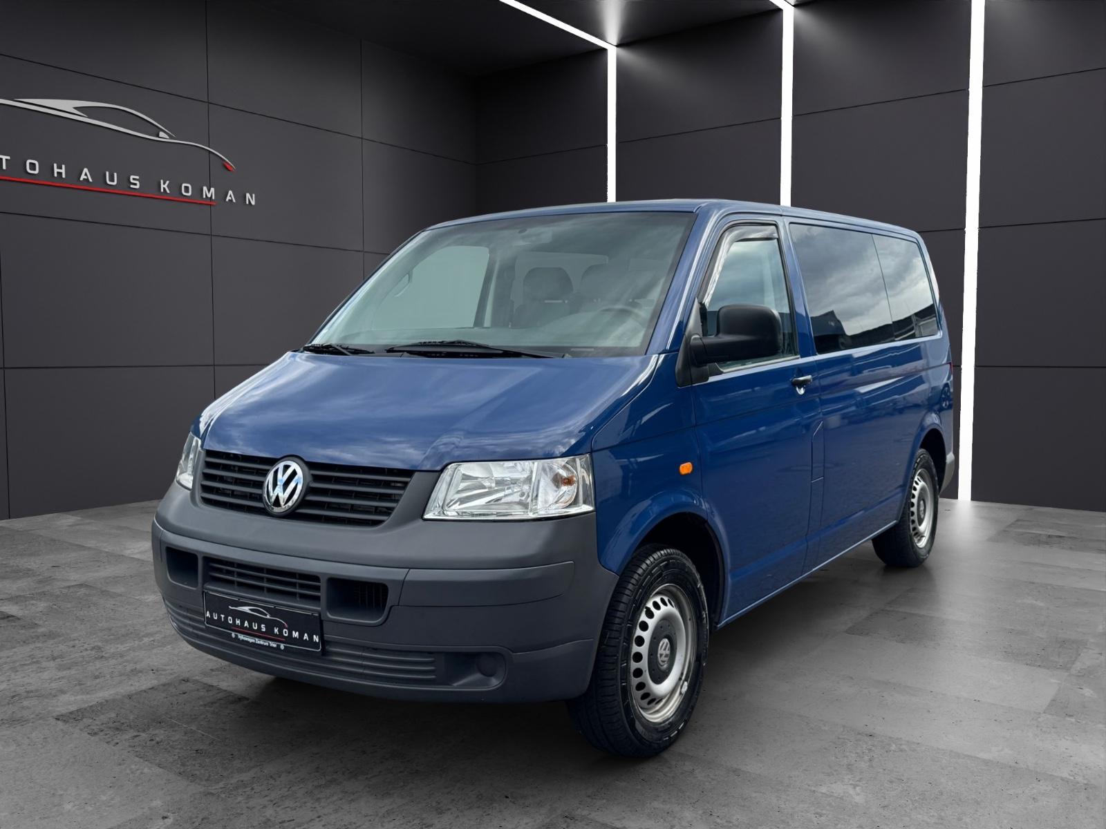 Volkswagen T5 Volksbus*TÜV*KLIMA*9.SITZE*AHK*SCHECKHEFTGEFL