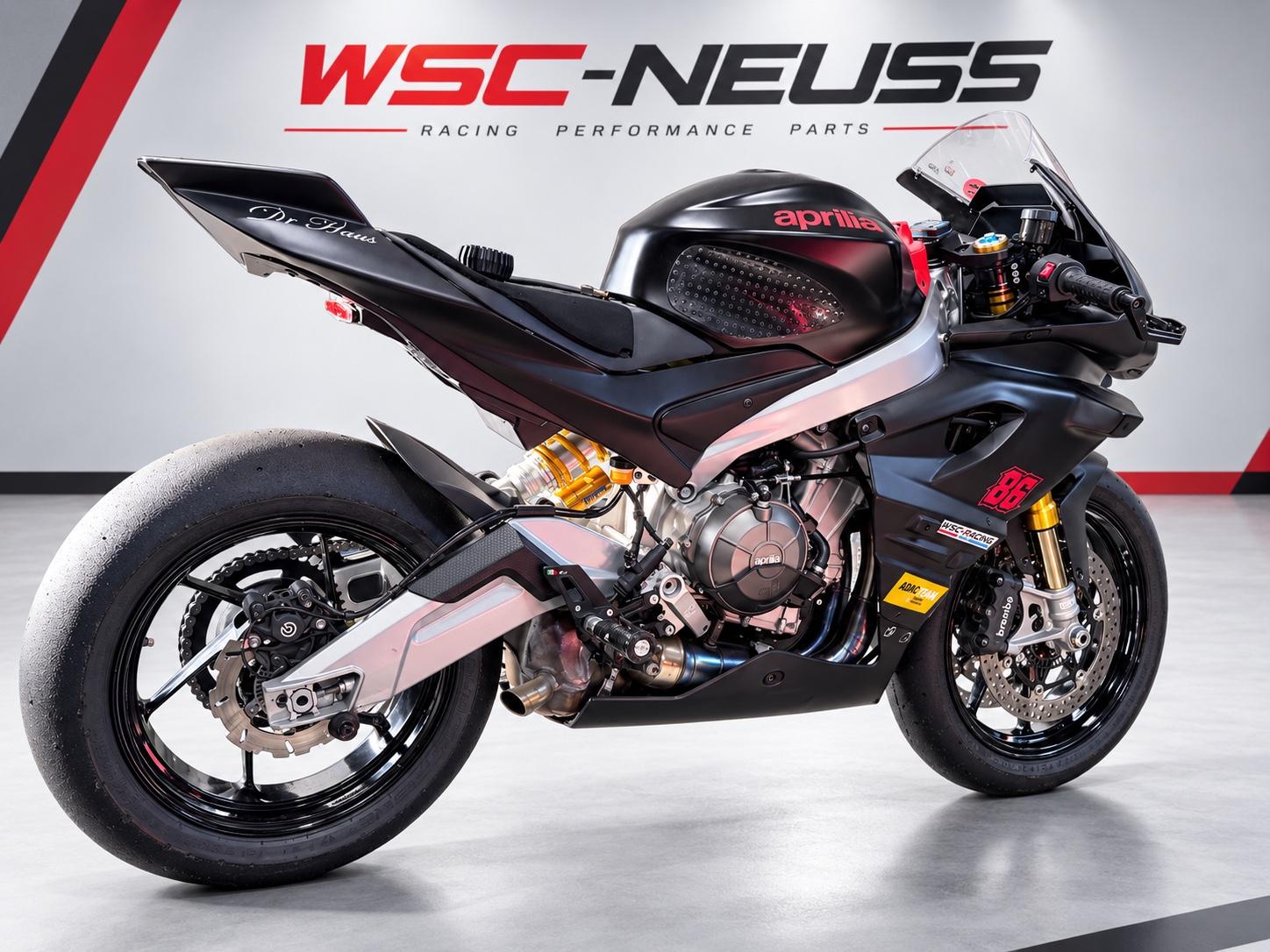 Aprilia RS660 Factory Racing Bike Umbau