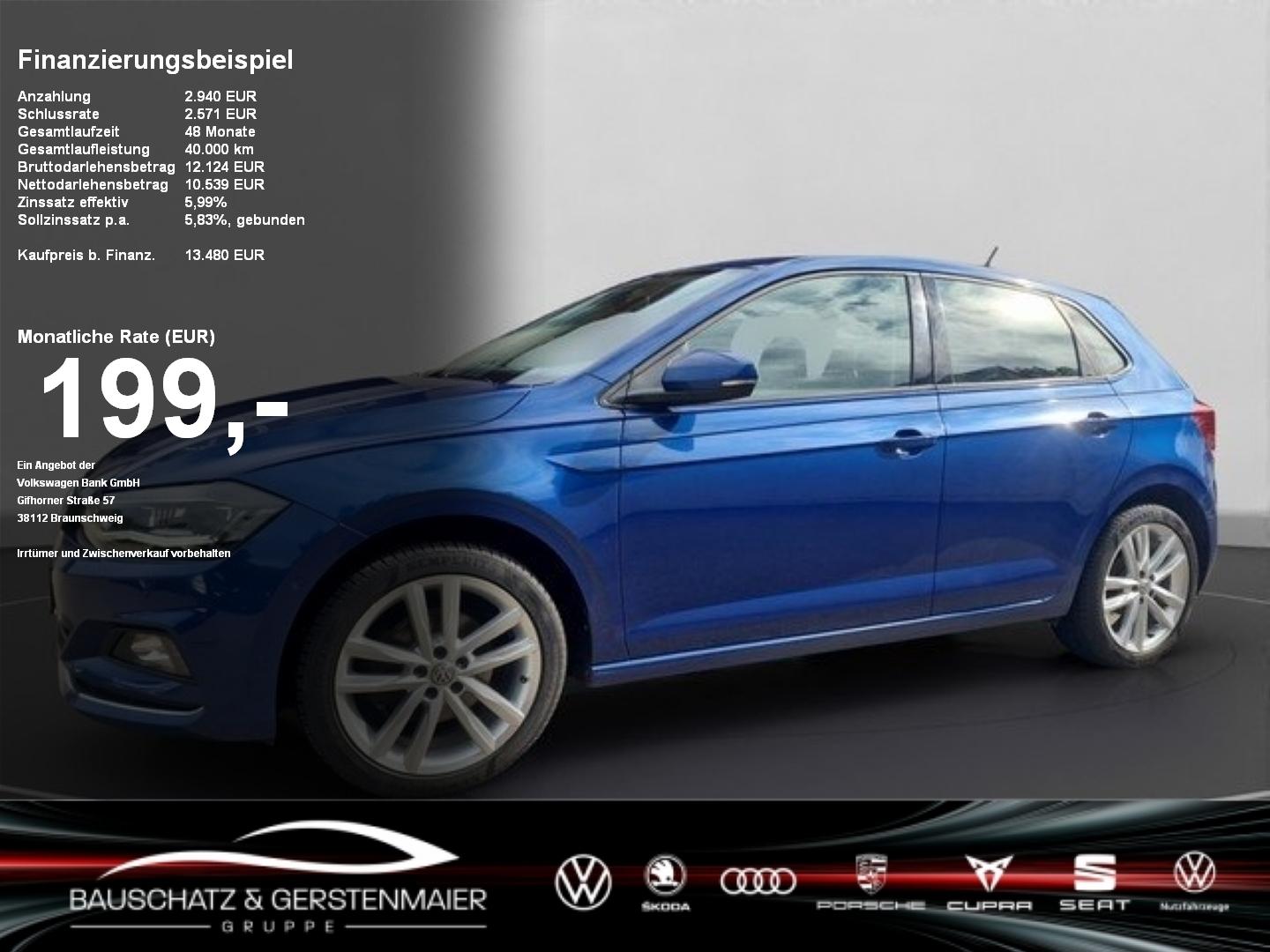 Volkswagen Polo 1.0 TSI DSG Highline ACC*LED*NAVI*SZH*LM