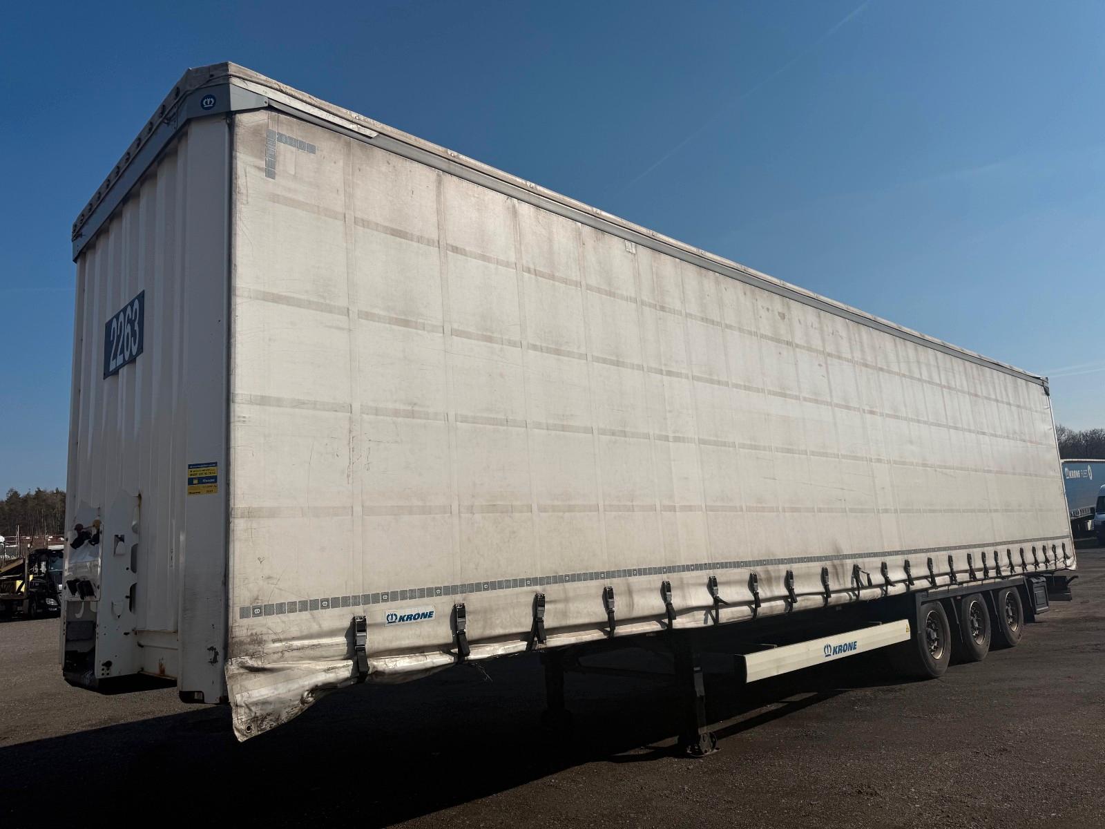 Krone SD Seitenplane/Curtains MEGA/ Liftachse