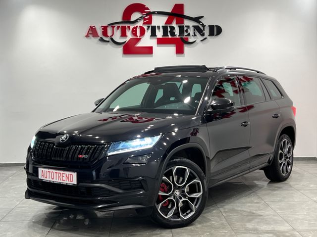 Skoda Kodiaq RS 4x4 1.HAND 7-SITZER PANO+°360KAM+AHK