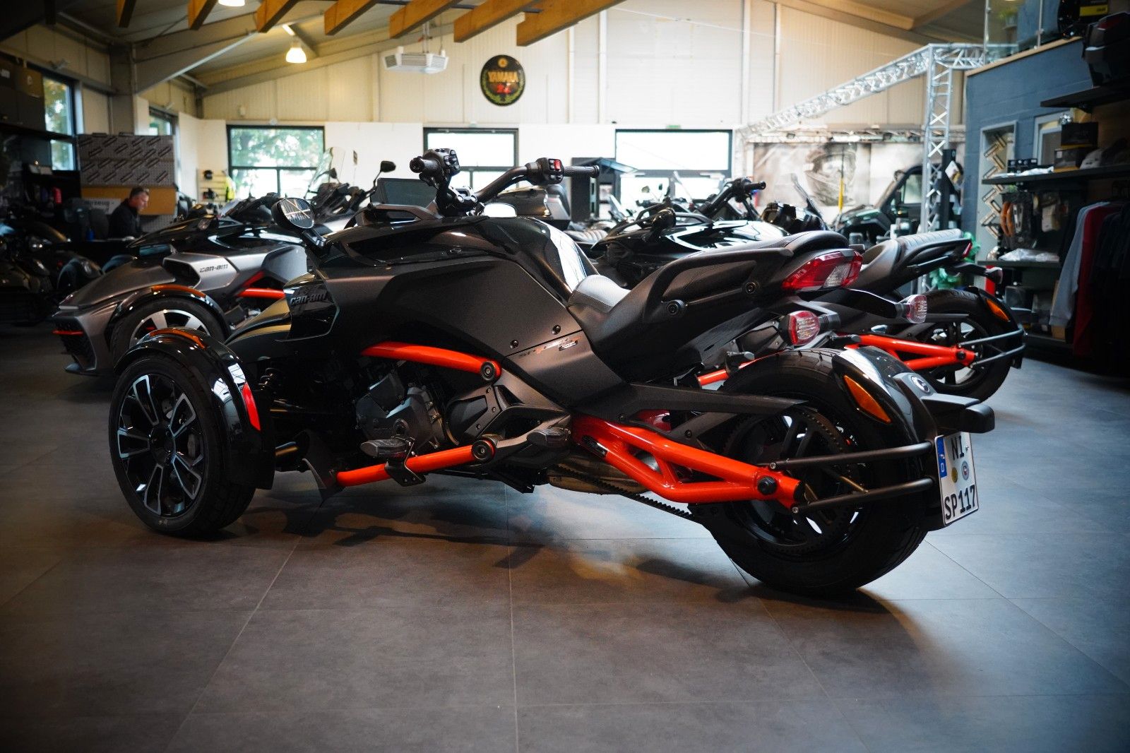 Fahrzeugabbildung Can Am Spyder F3-S 2025 Apple Carplay