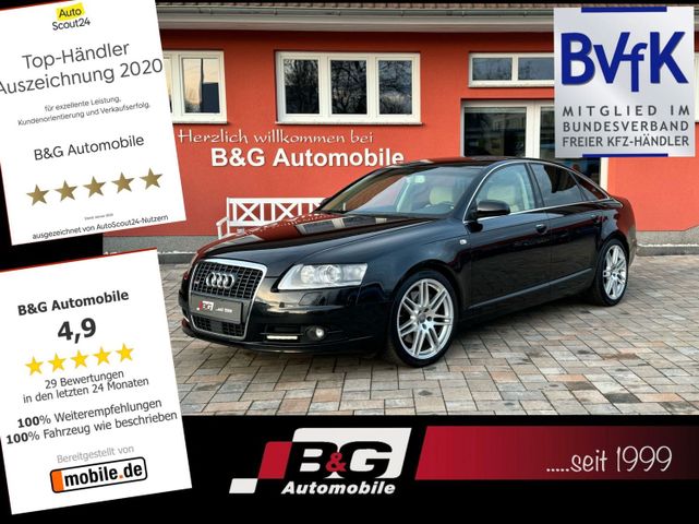 Audi A6 V8 4.2 FSI quattro*19Zoll*Keyless*DVD*S-Line*