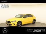 Mercedes-Benz A 250 e +MBUX+Wide+LED+Progressive+Distro+Navi - mit Hybrid-Antrieb: Gelb