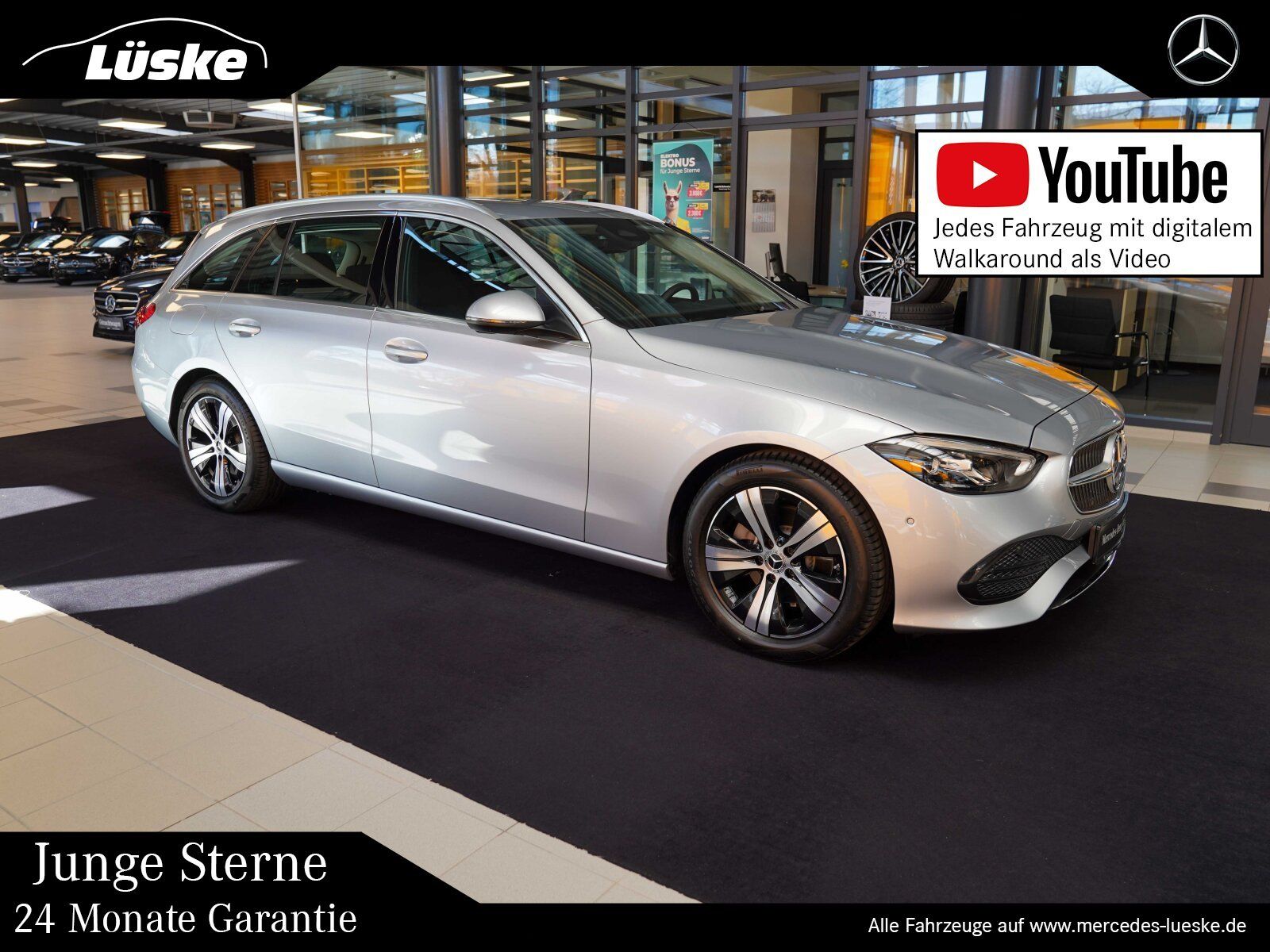 MERCEDES-BENZ C 180 T AVANTGARDE Lenkradheizung Induktion Memo
