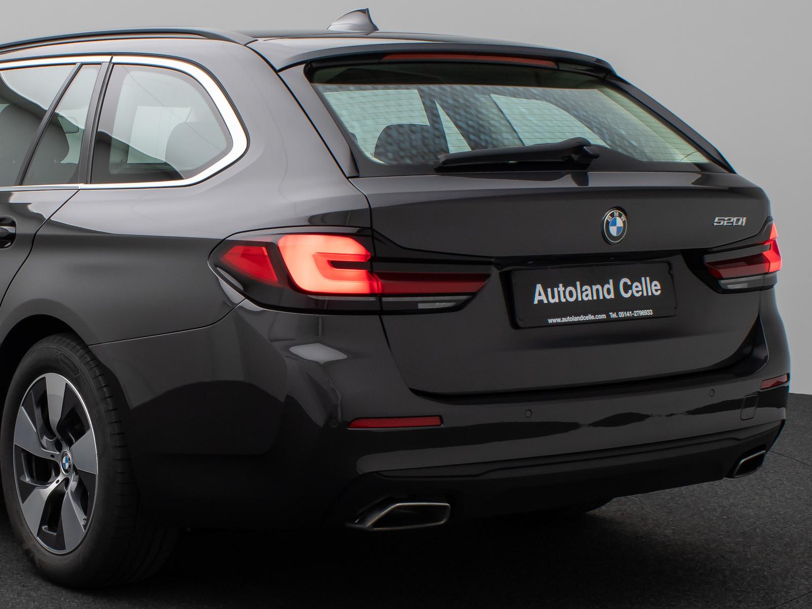 BMW 520 i DAB WLAN Cock Leder Sitzhzg LED Alarm PDC, миниатюра 15