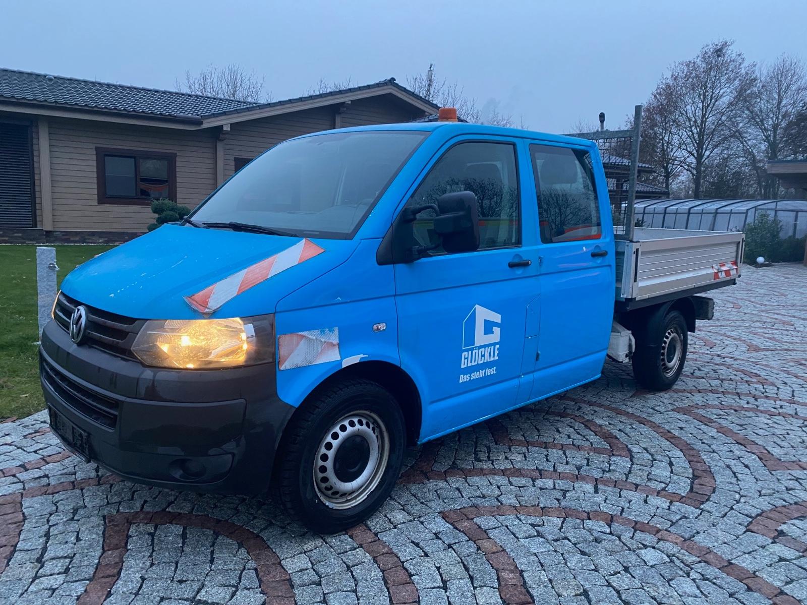 Volkswagen T5 Transporter Pritsche Pritsche Doppelkabine