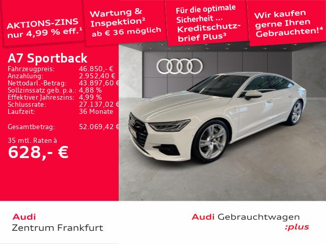 Audi A7 Sportback 50 TFSIe quattro Sline LED NAVI APP