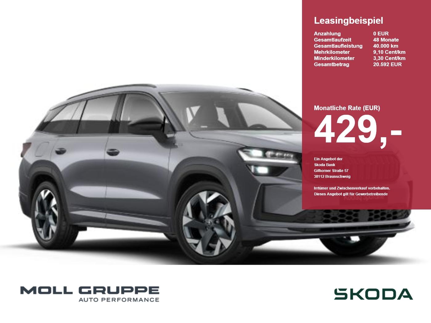 Skoda Kodiaq 2.0 TDI 4x4 W Sportline 360 4xSHZ ACC AHK