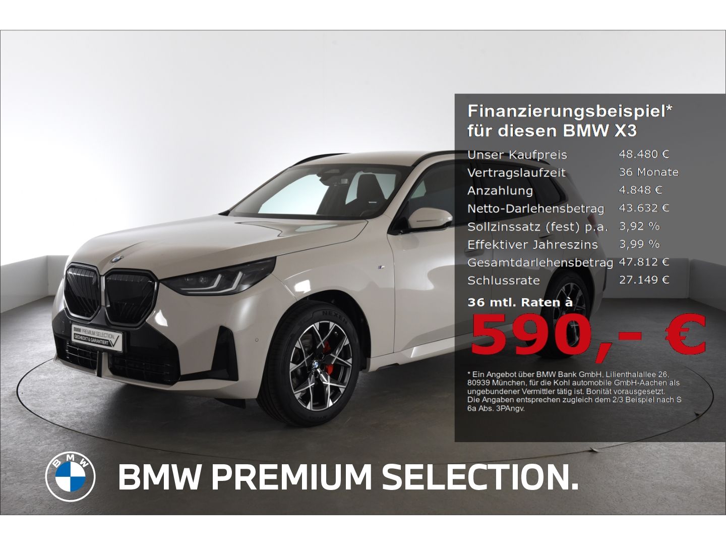 BMW X3 xDrive 20d M Sport Pro Anhängerkupplung Iconi foto 1