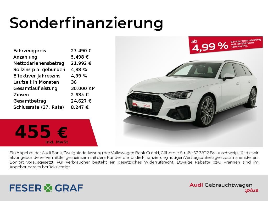 Audi A4 35 TDI Avant S line competion AHK Pano Matrix
