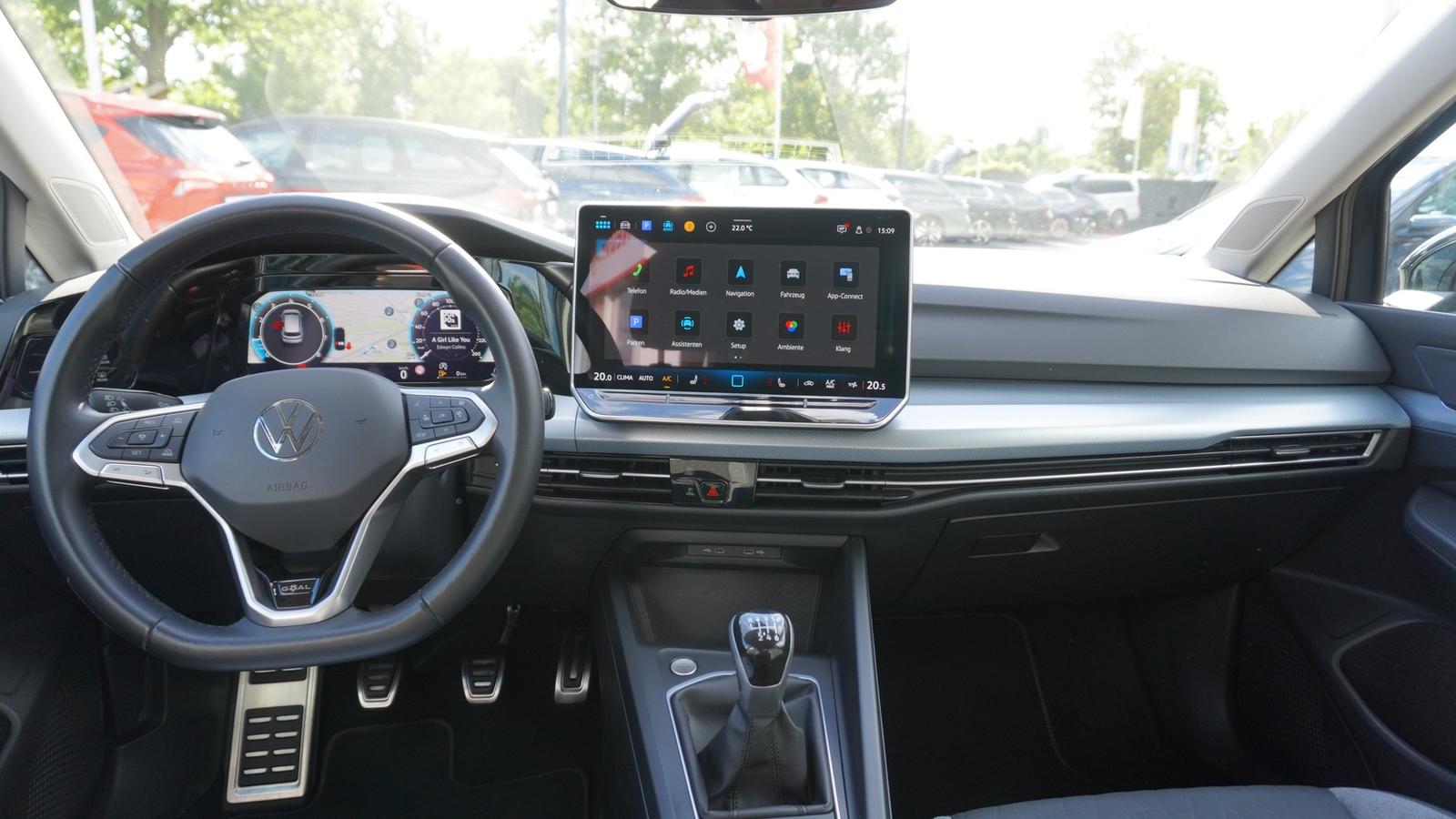 Volkswagen Golf VIII 1.5 eTSI Goal LED Navi App-Connect ACC, миниатюра 15