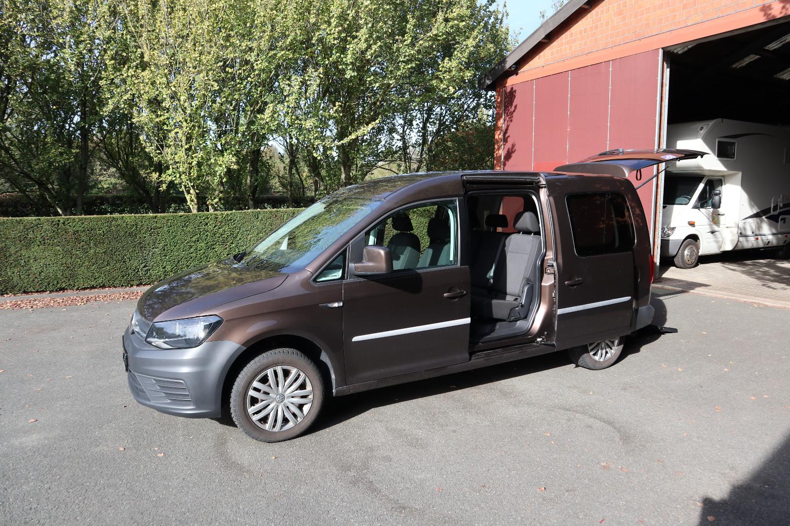 Volkswagen Caddy Maxi*rollstuhlgerecht*Wenderampe*AMF-Bruns