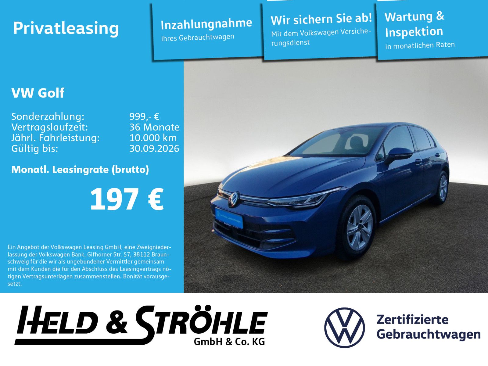 Volkswagen Golf 8 Life 1.5 TSI LED NAVI SHZ IDA HARMAN ACC foto 1