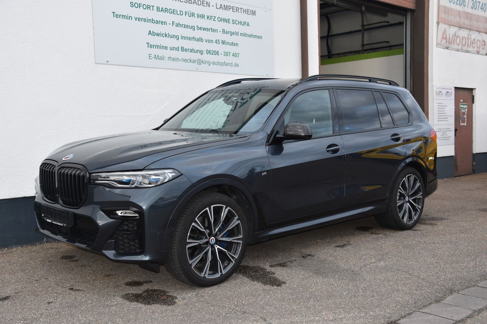 BMW X7 M50 i  B&amp;W Massage HuD Vollausstattung