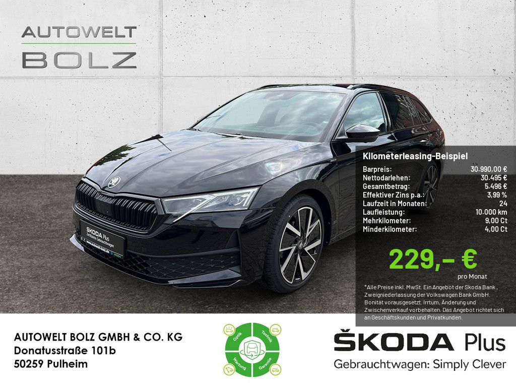 Skoda Octavia 2.0 TDI Sportline HUD LED NAVI AHK 360°