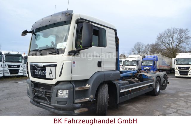 MAN TGS 26.400, 6x2, Abrollkipper, Palfinger, Euro6