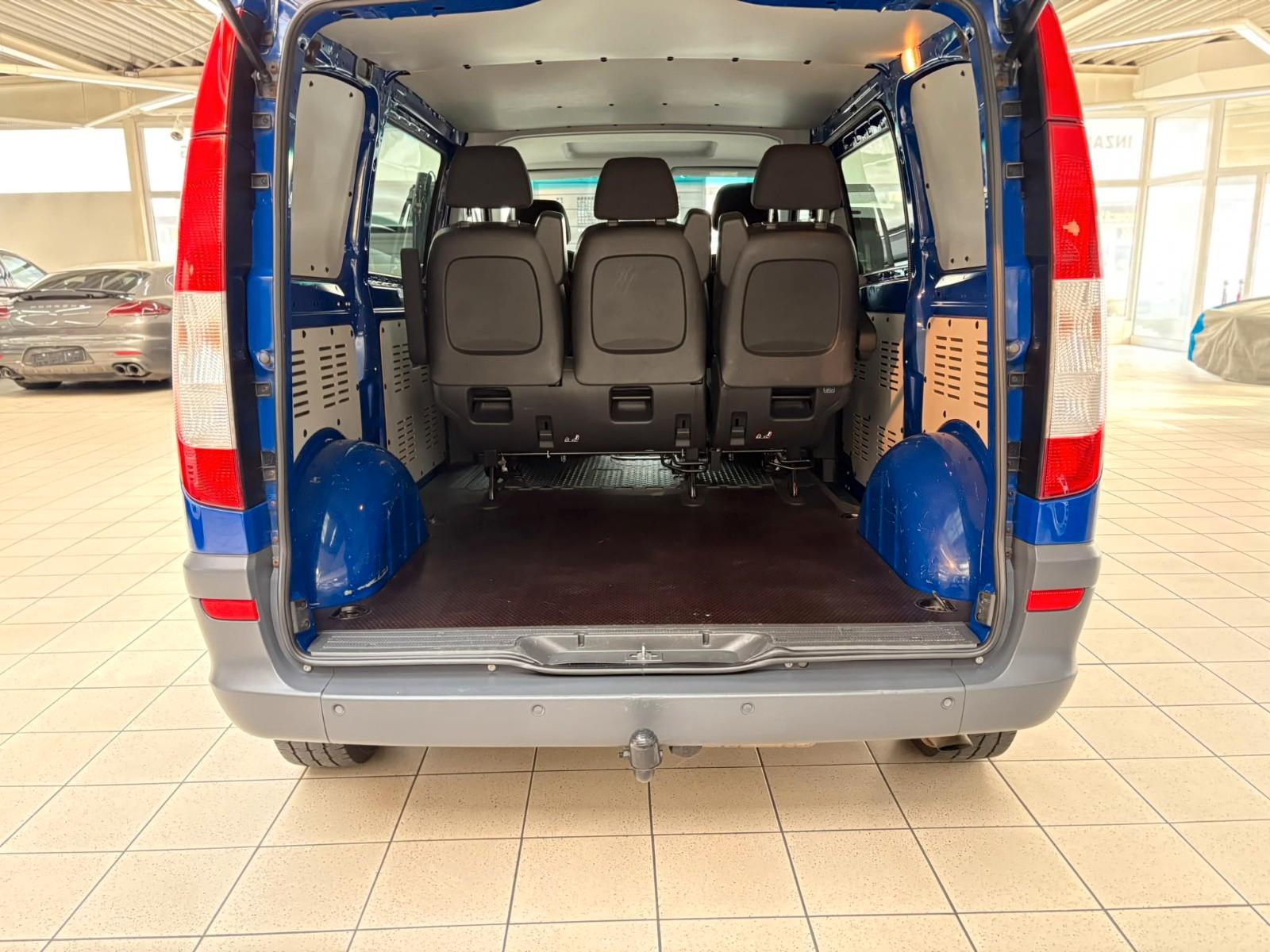 MERCEDES-BENZ VITO 113 CDI 136ch MIXTO 5 PLACES - GPS - ATTELAGE - RADARS DE STATIONNEMENT AVANT/ARRIÈRE - CLIMATISATION - CHAUFFAGE AUXILIAIRE