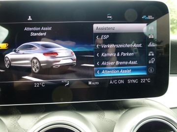Fahrzeugabbildung Mercedes-Benz C 300 d Coupe,Burmester,LED,DAB,AMG,KameraComand
