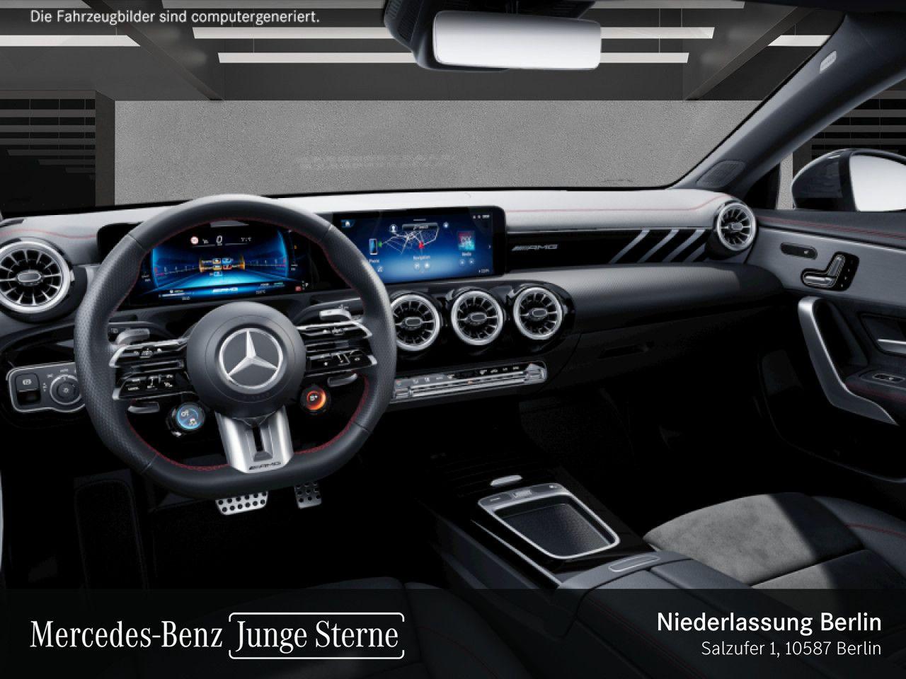 Mercedes-Benz CLA CLA35 4M SB AMG Prem/Night II/Pano/Dist/Keyl/Mem, миниатюра 8