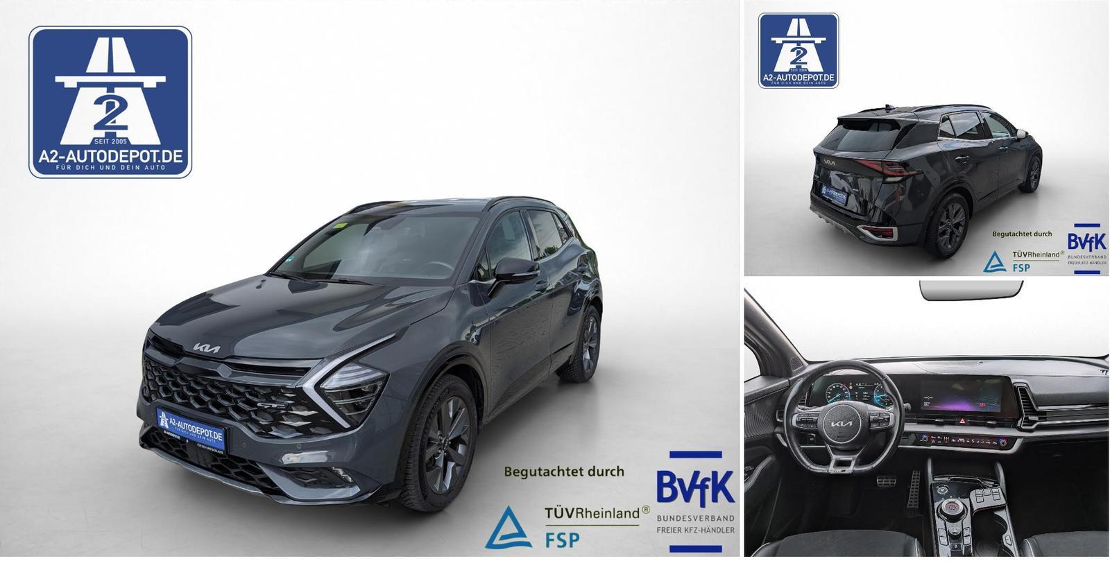 Kia Sportage GT-Line 4WD Aut. LEDER NAV LED GJR MWST