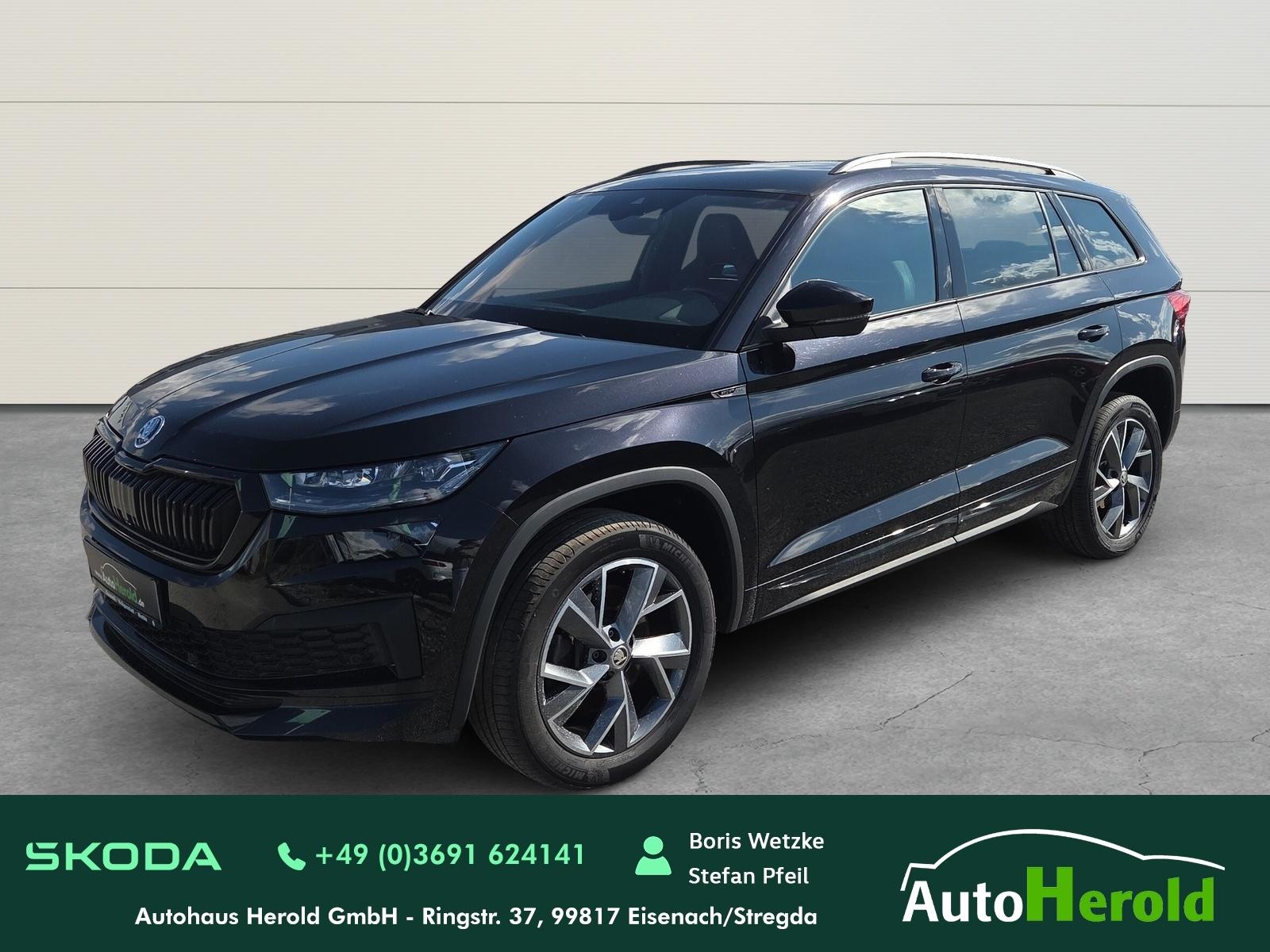 Skoda Kodiaq Sportline 4x4,AHK,Navi,Standheiz,Sitzheiz