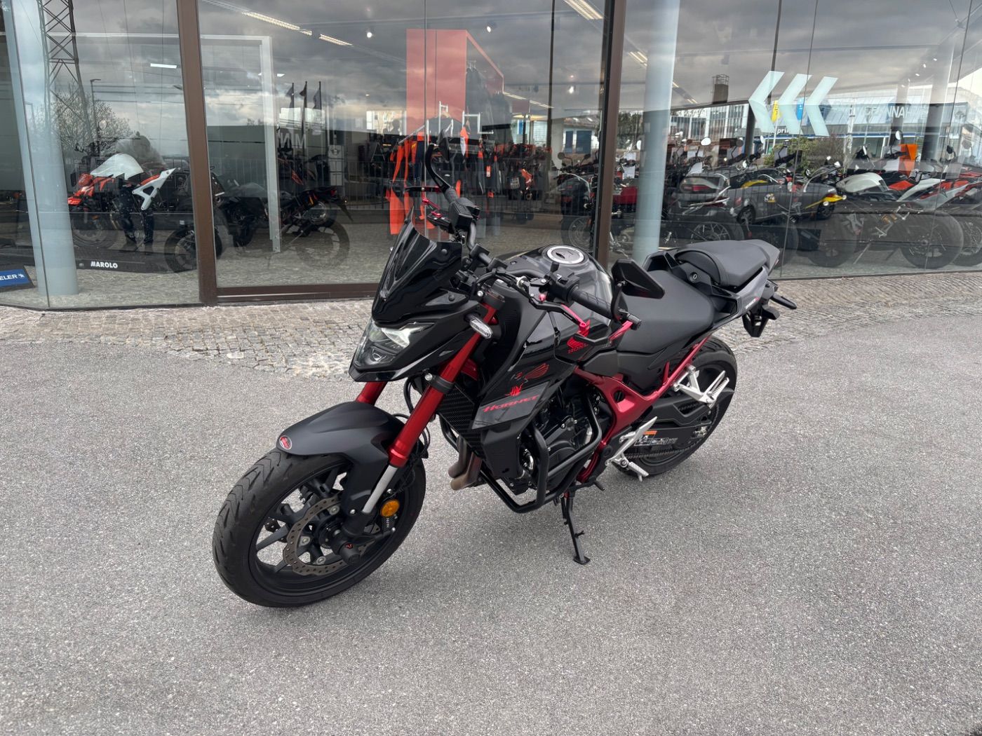 Fahrzeugabbildung Honda CB 750 Hornet, viel Zubehör, aus erster Hand