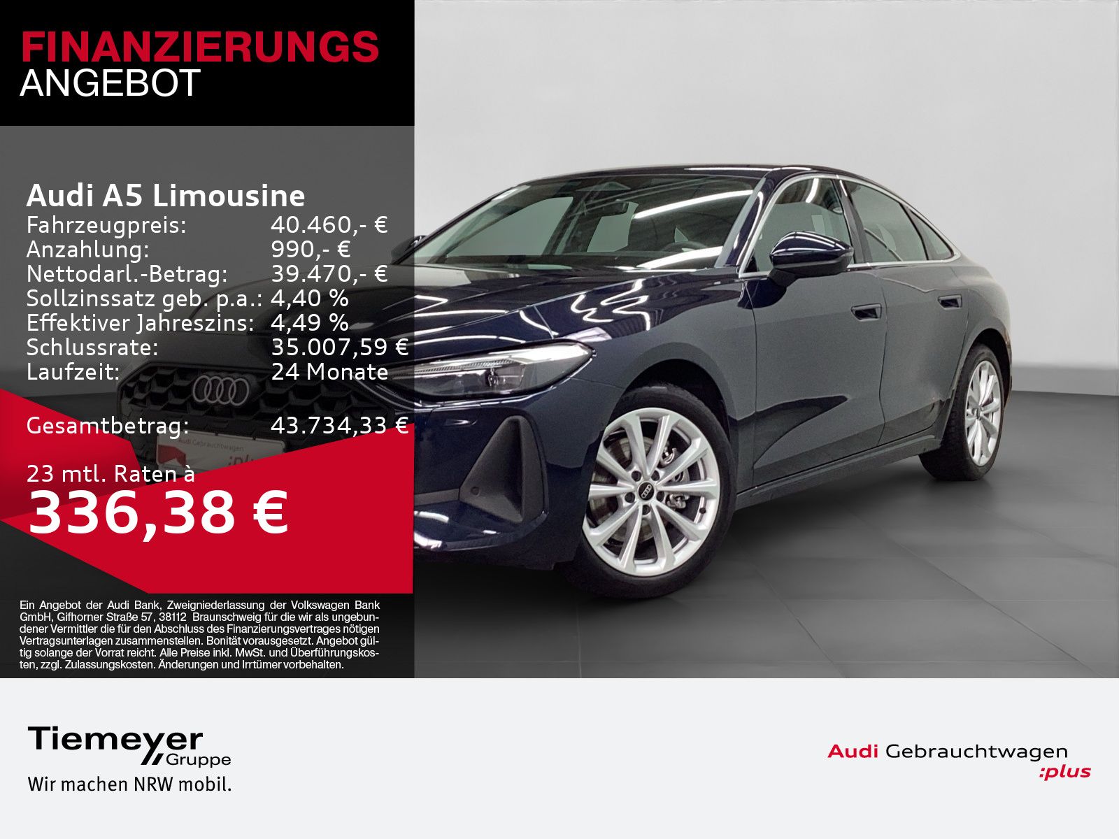 Audi A5 Limousine TFSI Q LM18 KAMERA AUDI-SOUND SPORT