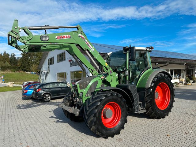 Fendt 724 Vario Profi Plus Unfall