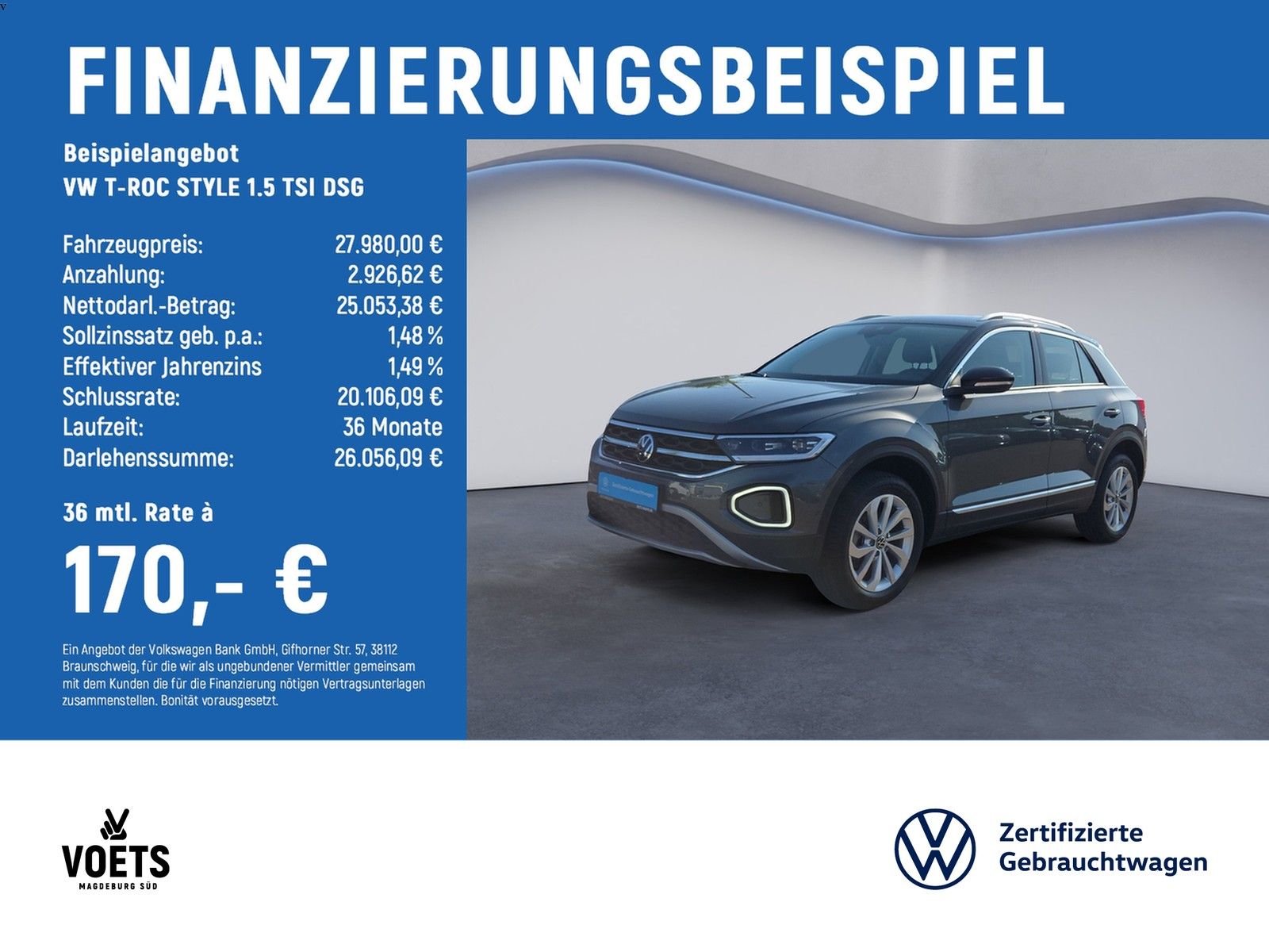 Volkswagen T-ROC STYLE 1.5 TSI DSG LED PLUS+NAVI+KAMERA+ACC