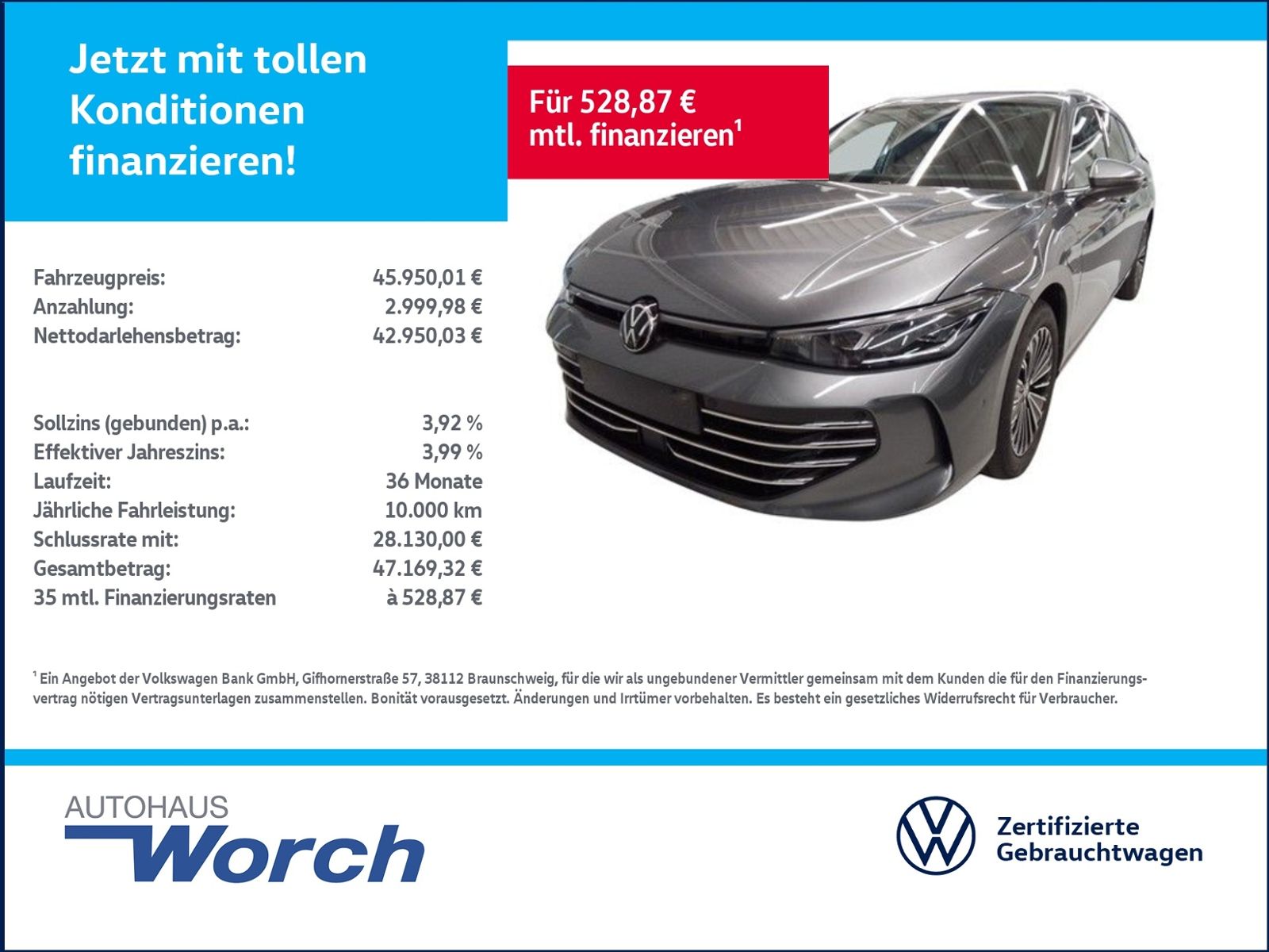 Passat 1.5TSI DSG Hybrid Elegance AHK+PANO+MASSA