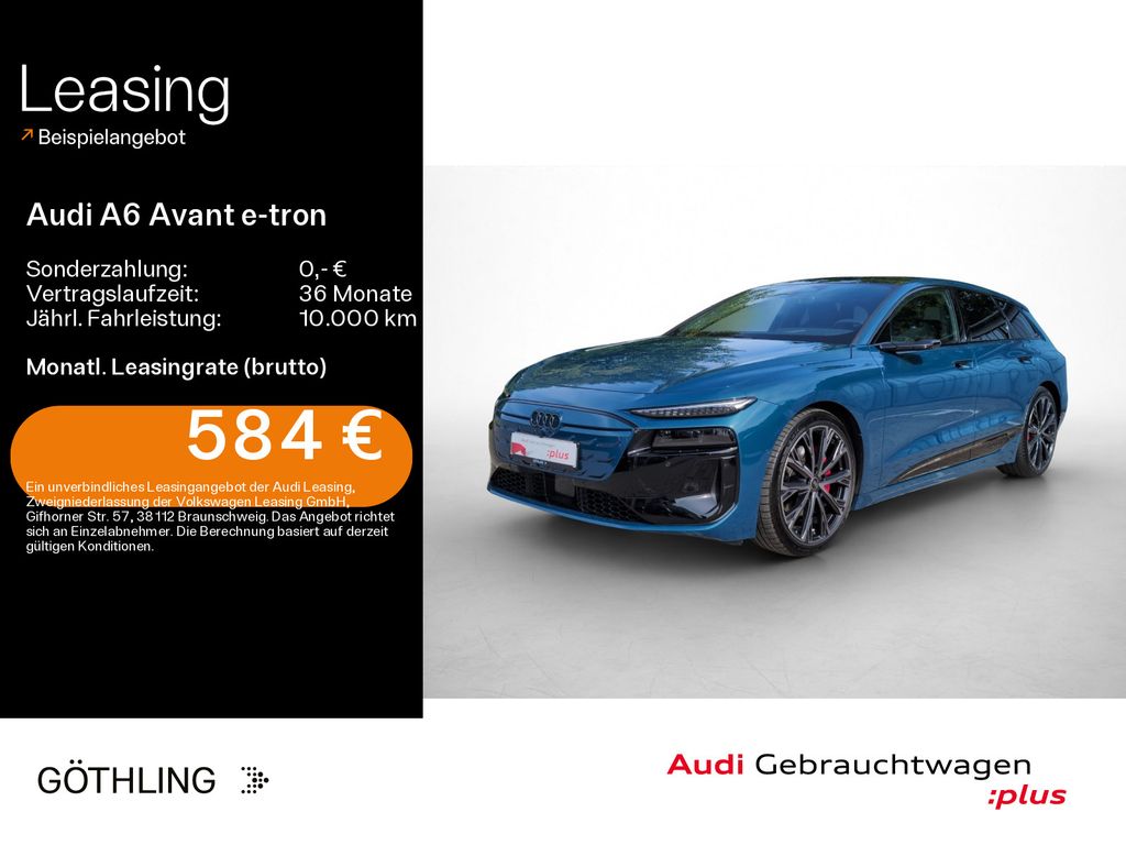 Audi A6 Avant e-tron performance B&O*Pano*HuD*Air*360