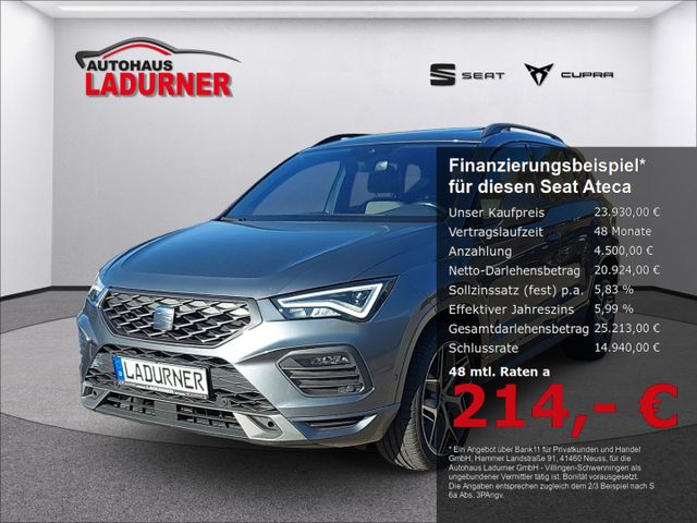 Ateca FR 1.5l TSI DSG * AHK+Navi+Soundsystem+Ful