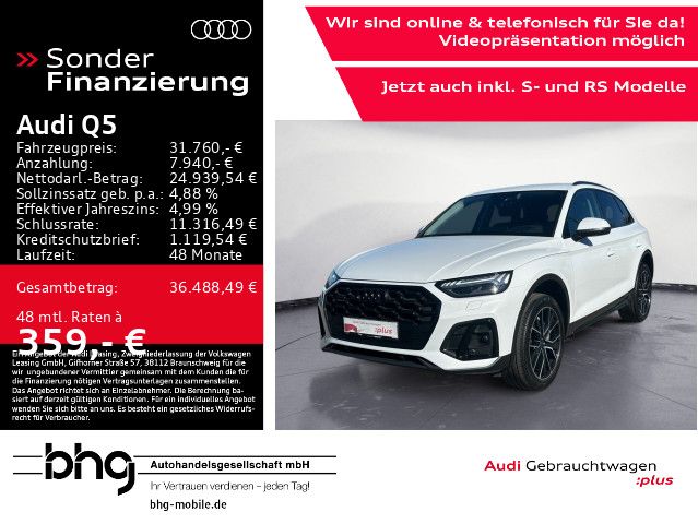 Audi Q5 40 TDI quattro S-Line AHK Kamera HUD Matrix imagem 2