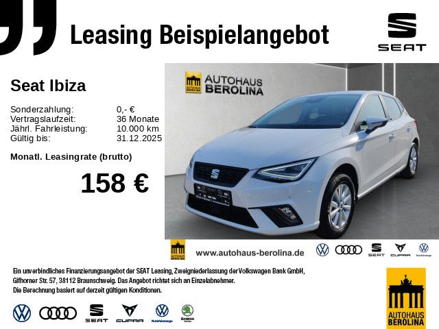 Seat Ibiza 1.0 TSI Road Edition *ACC*Vision+*NAV*SHZ*