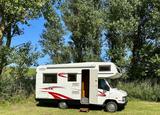 Fiat Ducato 290 mit H-Kennzeichen, Heck-Sitzgruppe - Sitzgruppe