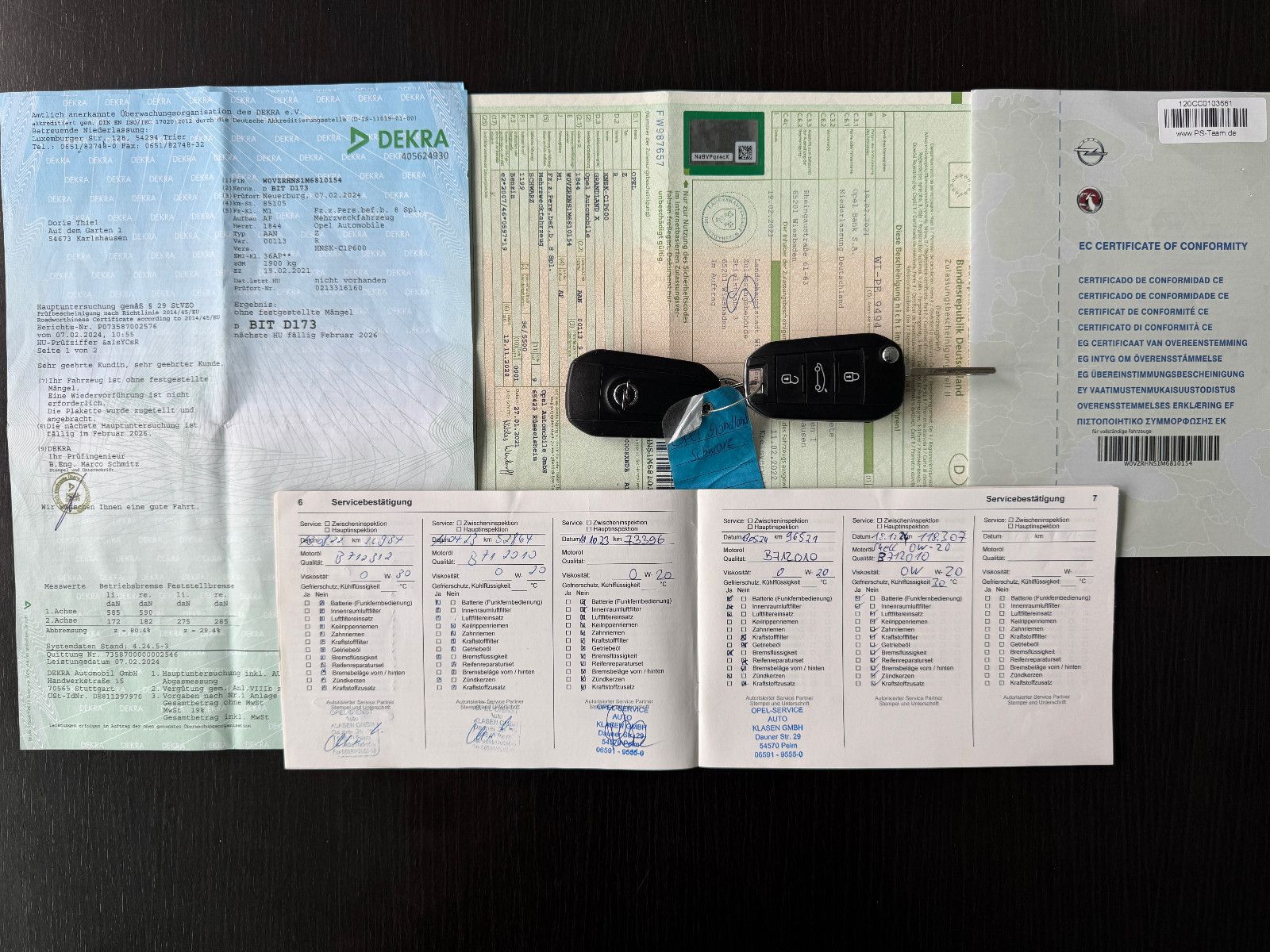 Fahrzeugabbildung Opel Grandland (X) SPORTPAKET & DESIGN LINE AHK LED+