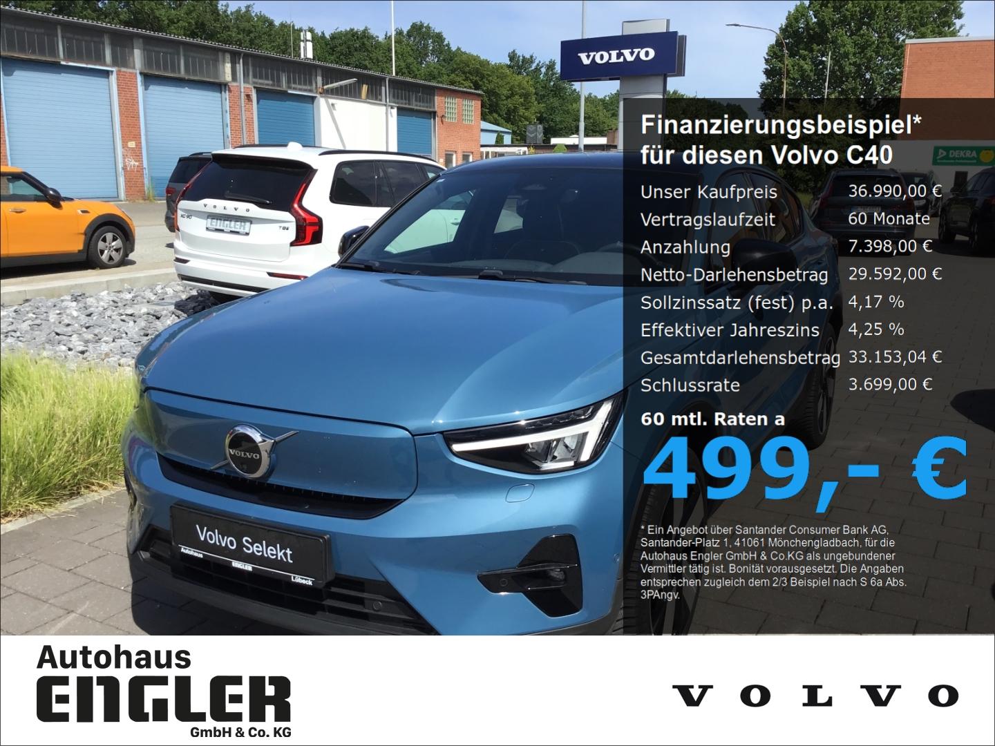 Volvo C40 Ultimate Recharge Twin Motor AWD Stdhzg. Cam