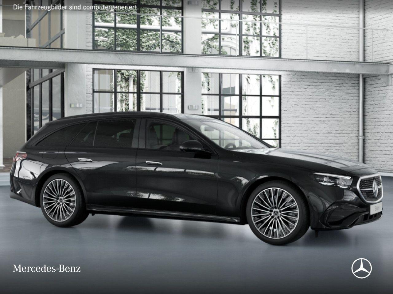 Mercedes-Benz E 220 d T 4M AMG Sportpaket Night AMG 20" Leder
