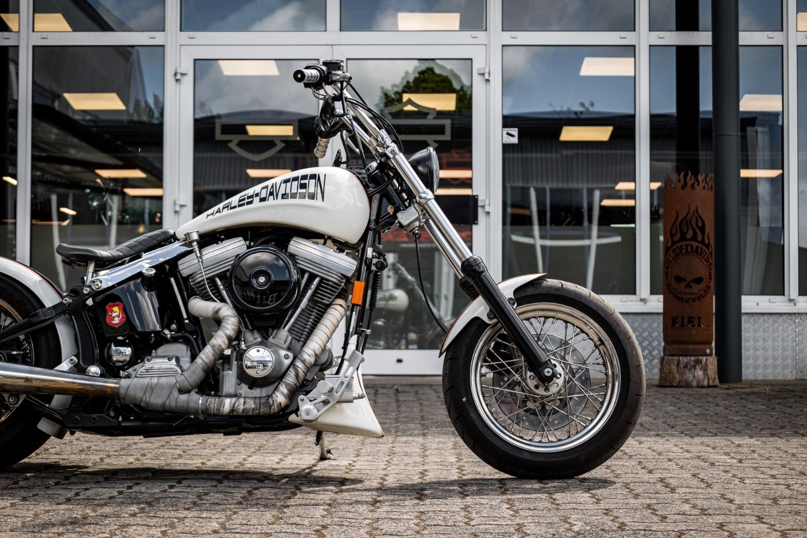 Fahrzeugabbildung Harley-Davidson FXST Softail Standard - CUSTOM - VERGASER - EVO