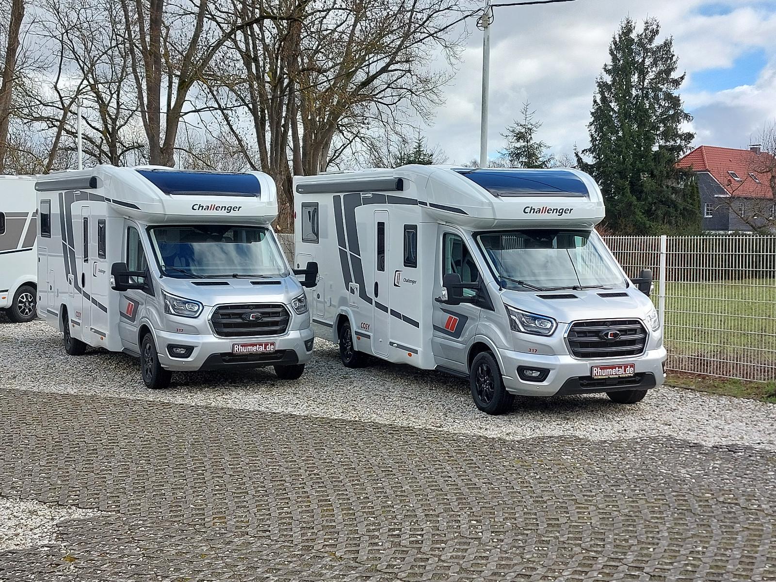 Challenger 317 Cosy Edt., Arctic,Automatik,Pack Drive