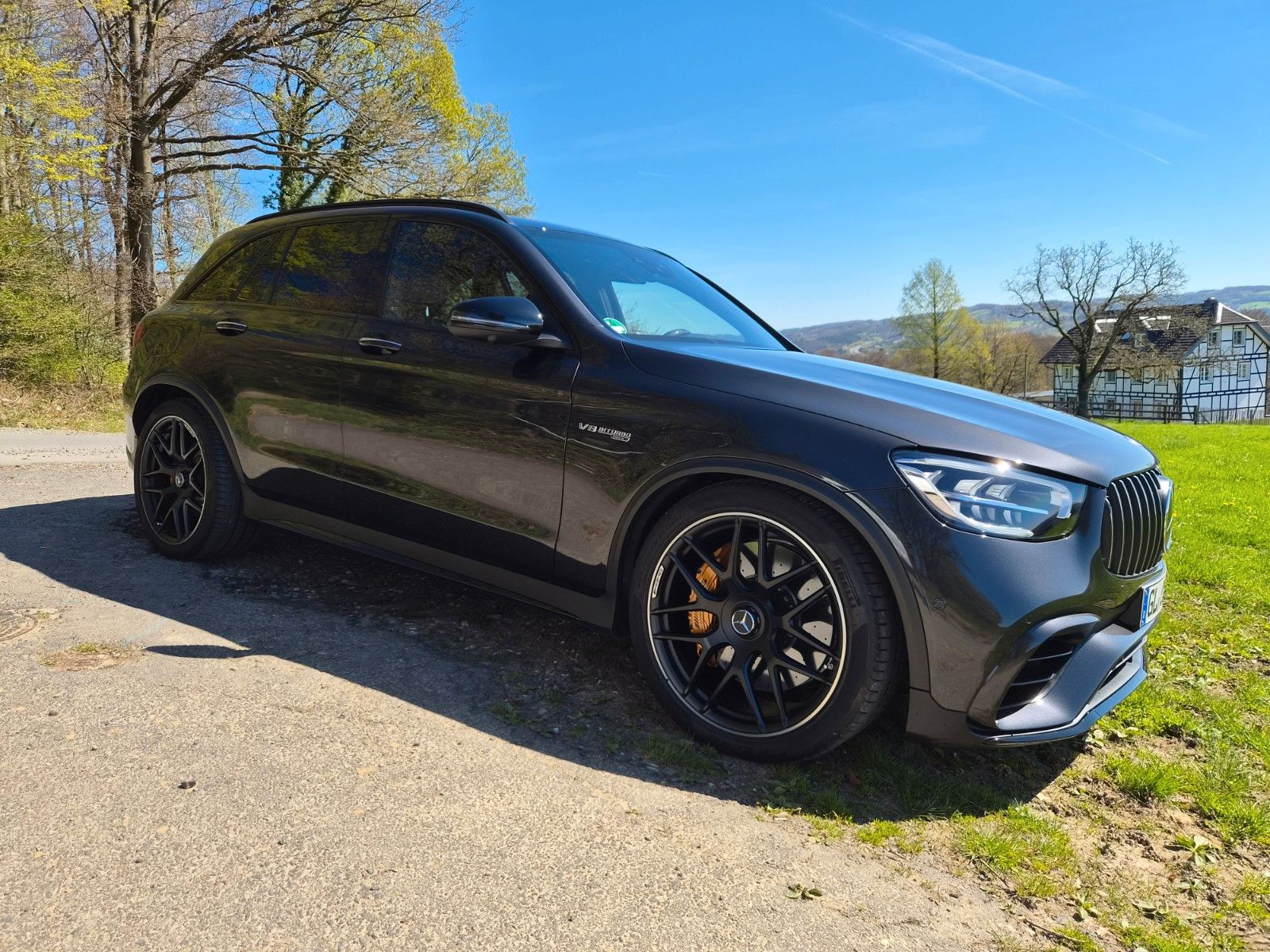 MERCEDES-BENZ ERSTE HAND ! AMG GLC 63 S 4MATIC KERAMIK/CARBON