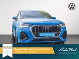 Audi Q3 45 TFSI S-tronic quattro, Navi, LED-Matrix, S - blaue Audi Q3