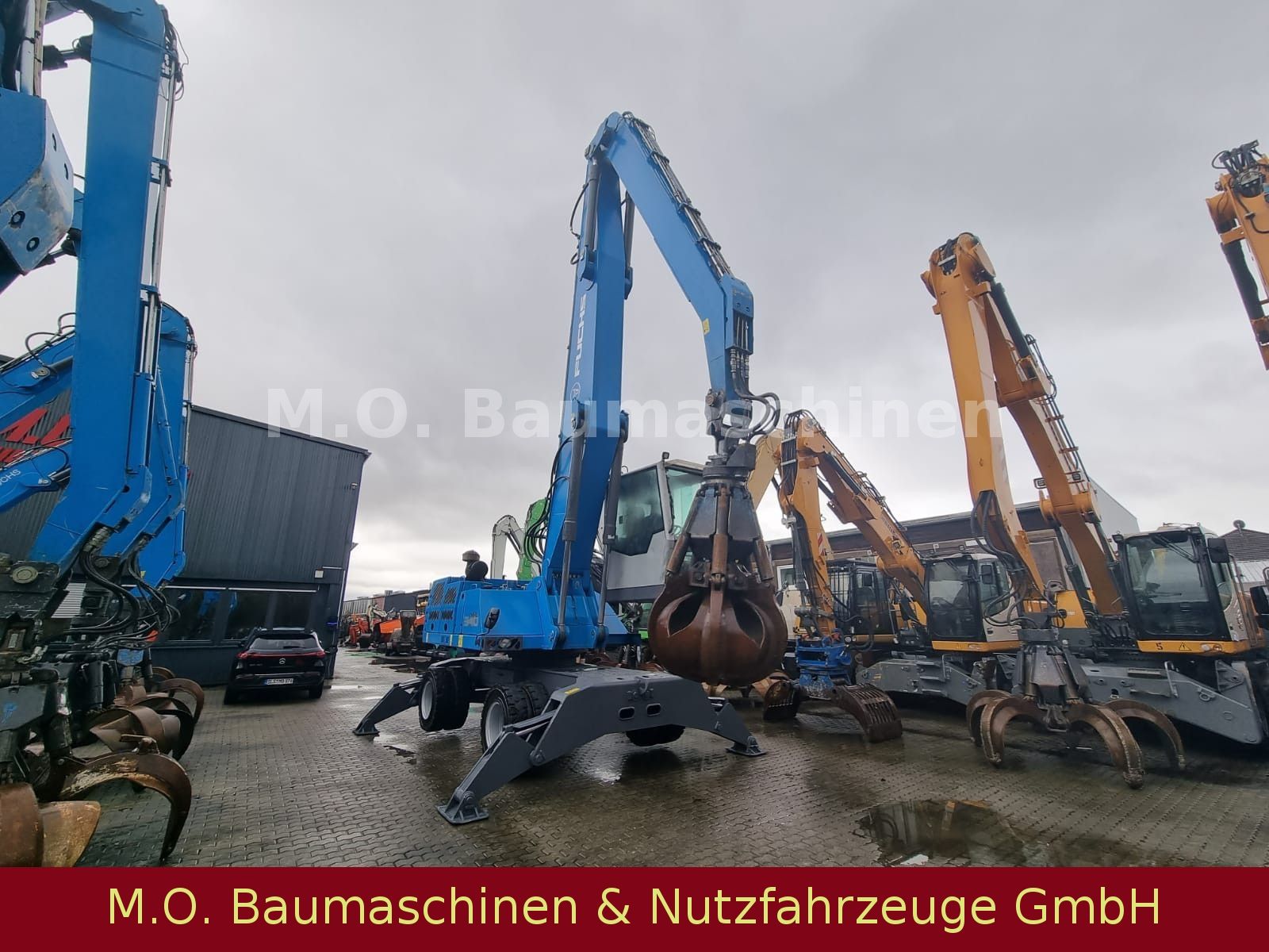 Fahrzeugabbildung Fuchs MHL 340 / AC  /Polypgreifer / ZSA /Magnetanlage/